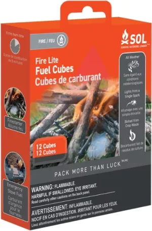 SOL Fire Lite Fuel Cubes/Box