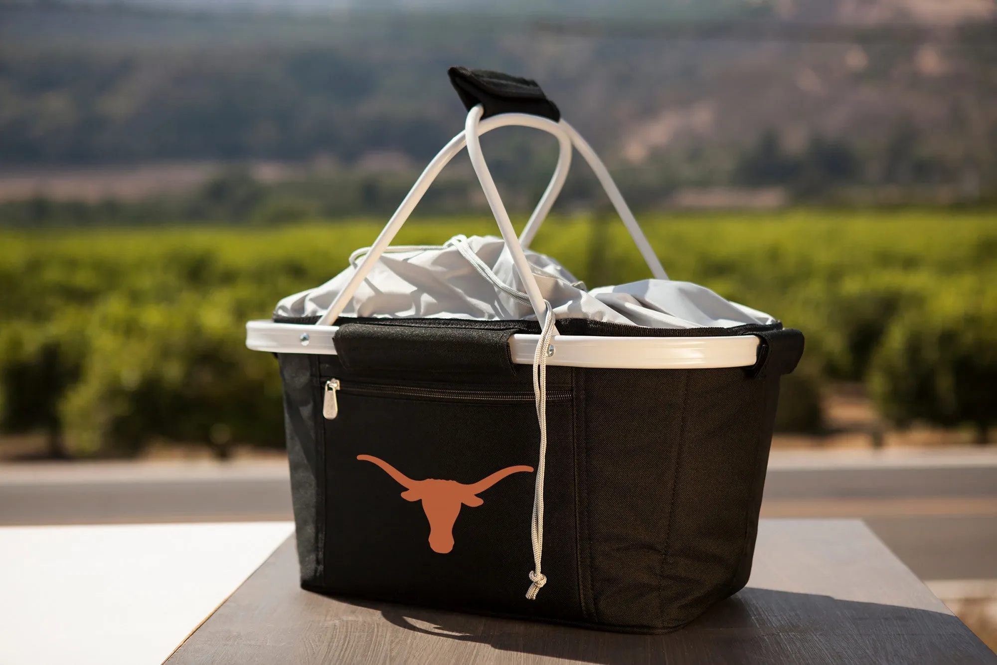 Texas Longhorns - Metro Basket Collapsible Cooler Tote