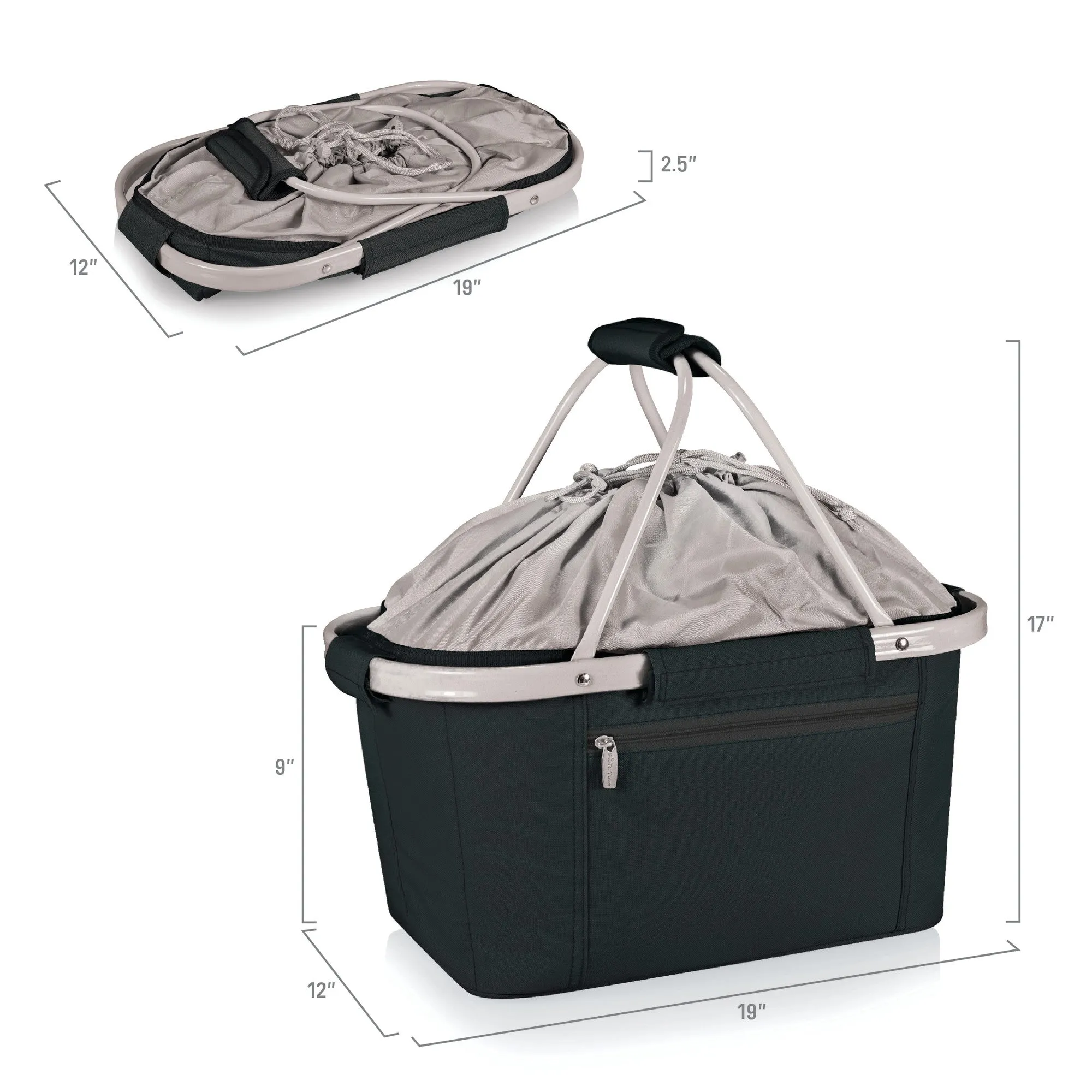 Texas Longhorns - Metro Basket Collapsible Cooler Tote