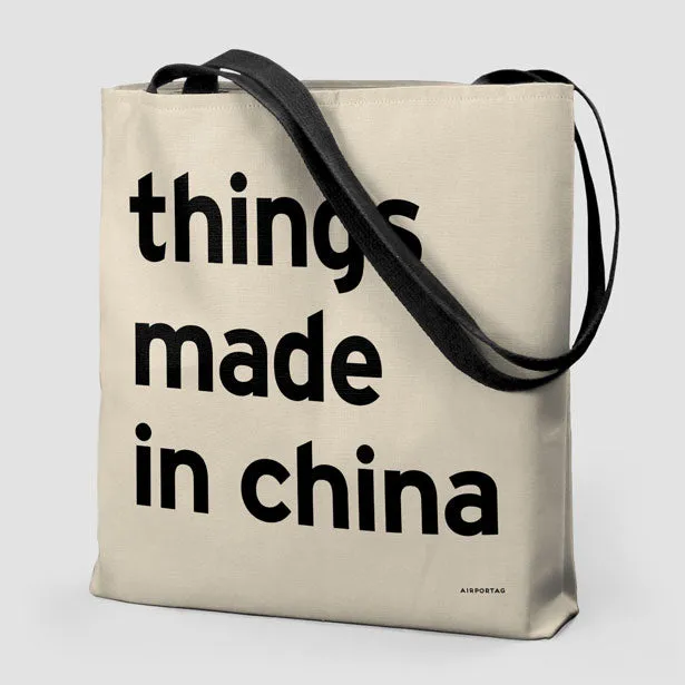 Things Made In China - Tote Bag