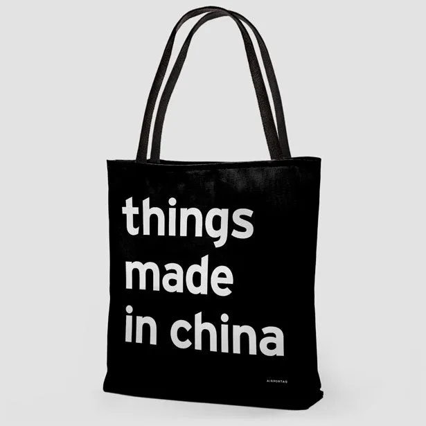 Things Made In China - Tote Bag