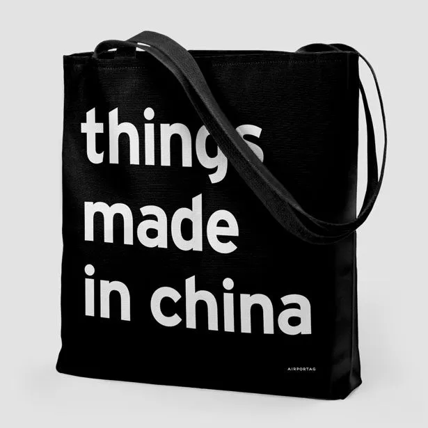 Things Made In China - Tote Bag