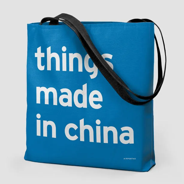 Things Made In China - Tote Bag