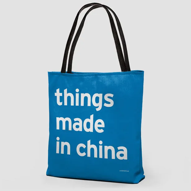 Things Made In China - Tote Bag