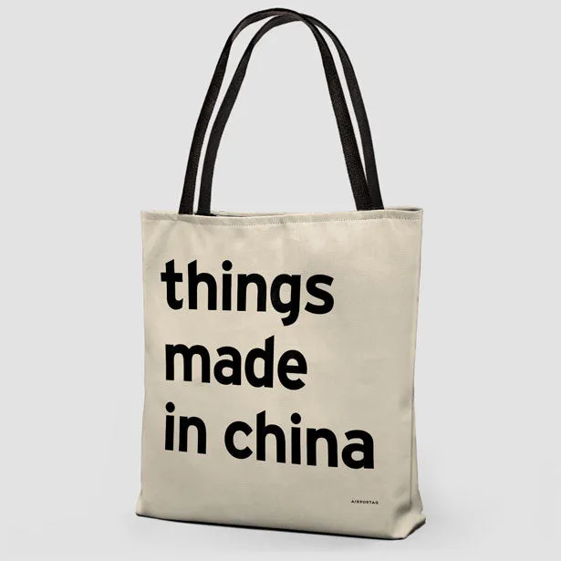 Things Made In China - Tote Bag