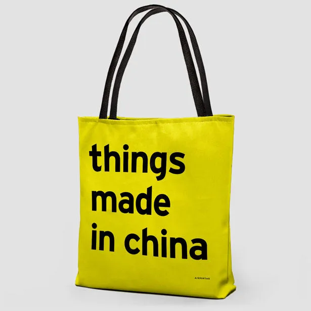 Things Made In China - Tote Bag