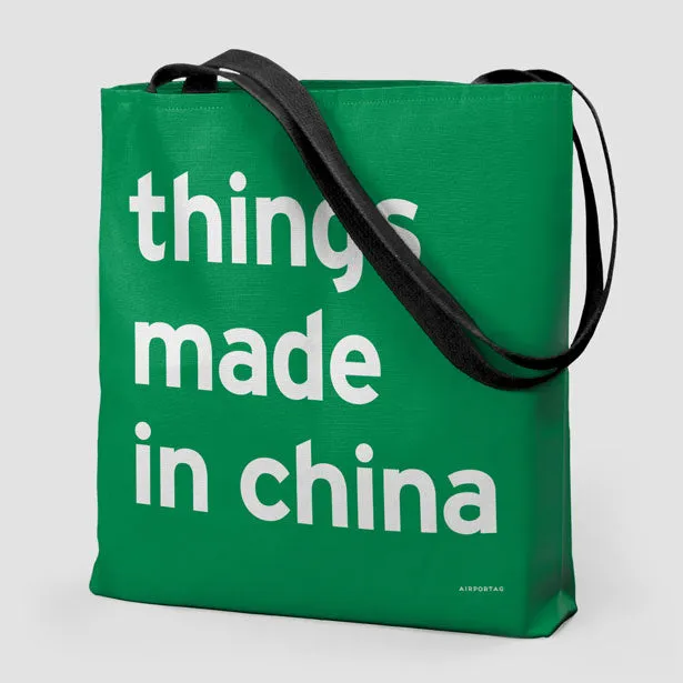 Things Made In China - Tote Bag