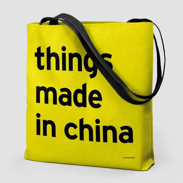 Things Made In China - Tote Bag