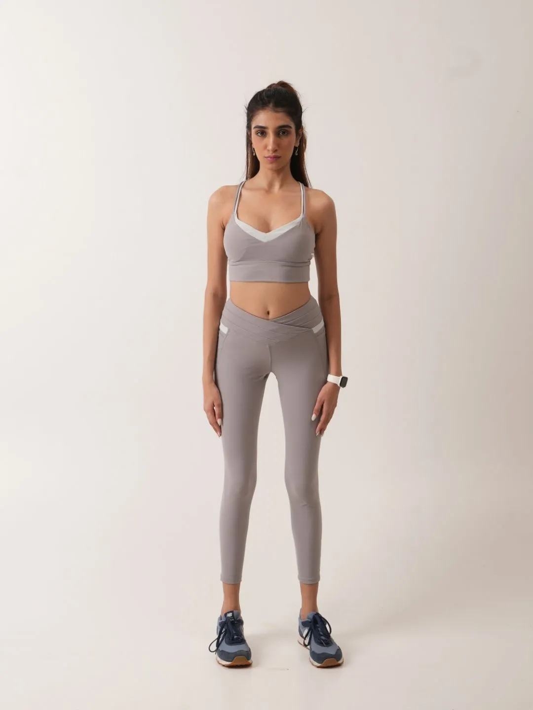 Toned Down Leggings in Stone Grey