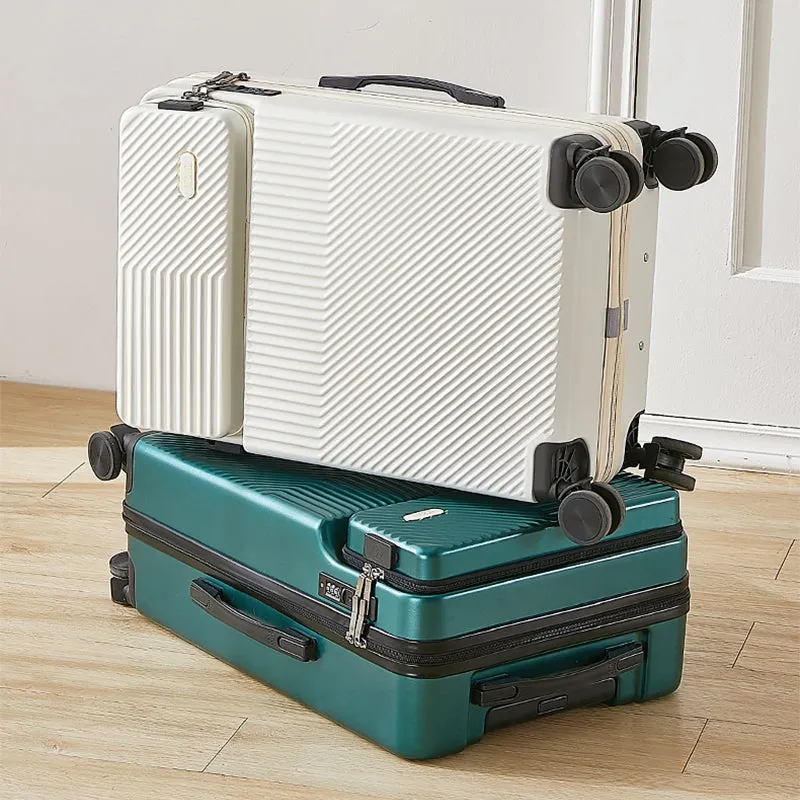 Travel Multi-Gear Luggage with Front Open Design 22"