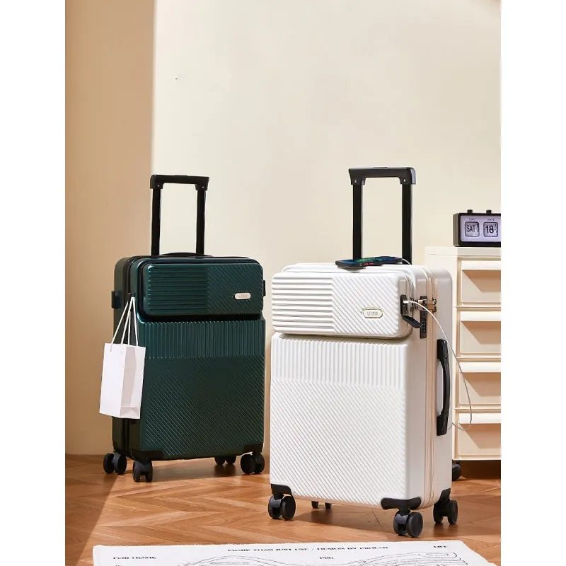 Travel Multi-Gear Luggage with Front Open Design 22"