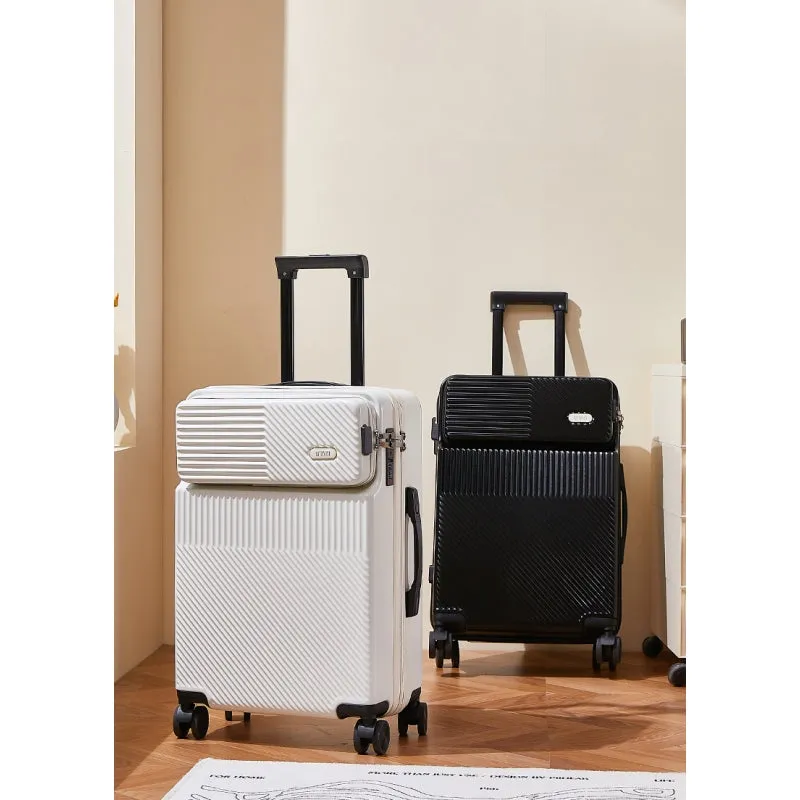 Travel Multi-Gear Luggage with Front Open Design 22"