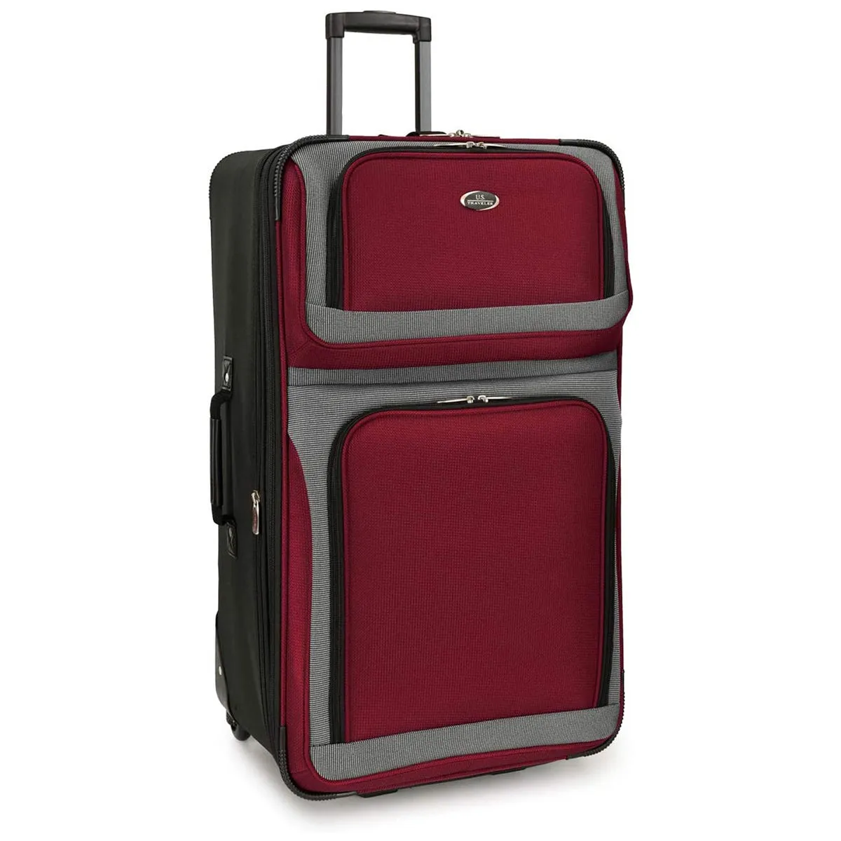 U.S. Traveler New Yorker Lightweight Expandable Rolling Luggage, 4-Piece Set