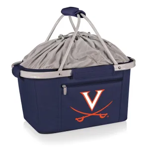 Virginia Cavaliers - Metro Basket Collapsible Cooler Tote