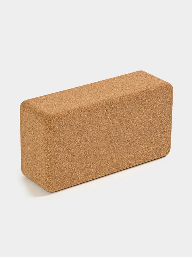 Yoga Studio Standard Cork Yoga Brick - Personalise